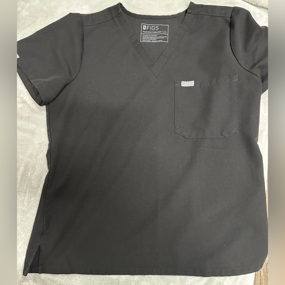 Figs Black Scrub Set